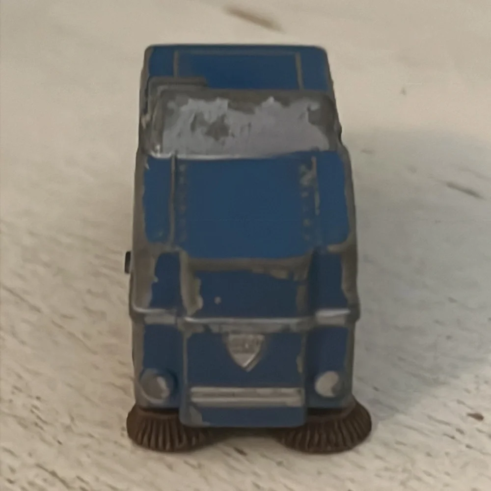 RARE Schuco Piccolo 758 Street sweeper metal car 1:90 scale Western Germany